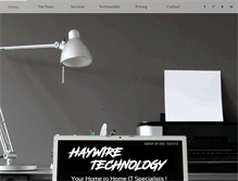 Tablet Screenshot of haywire.com.au